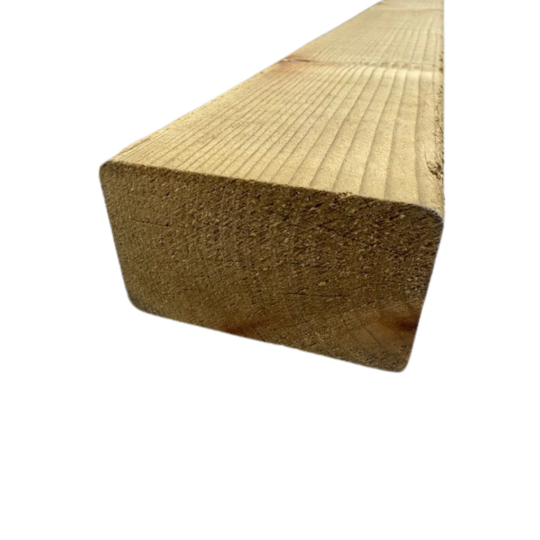 Studding (scant internal framing)